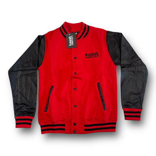 MMA Addicted Giacca Varsity College Rosso/Nero