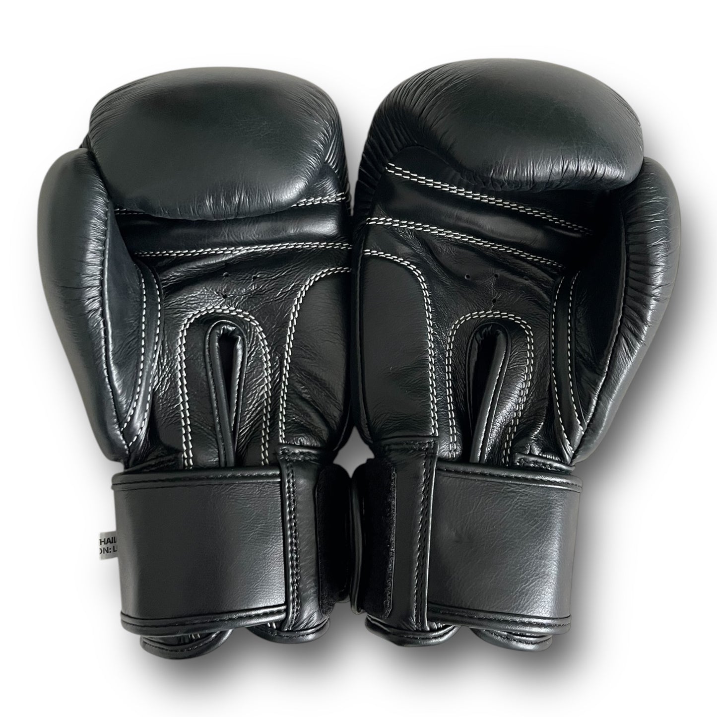 ThaiSmai ProFighter Velcro Black - Guantoni - Vera Pelle