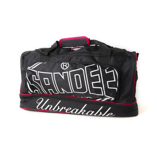 Sandee Gym Bag - Black & Red - Medium