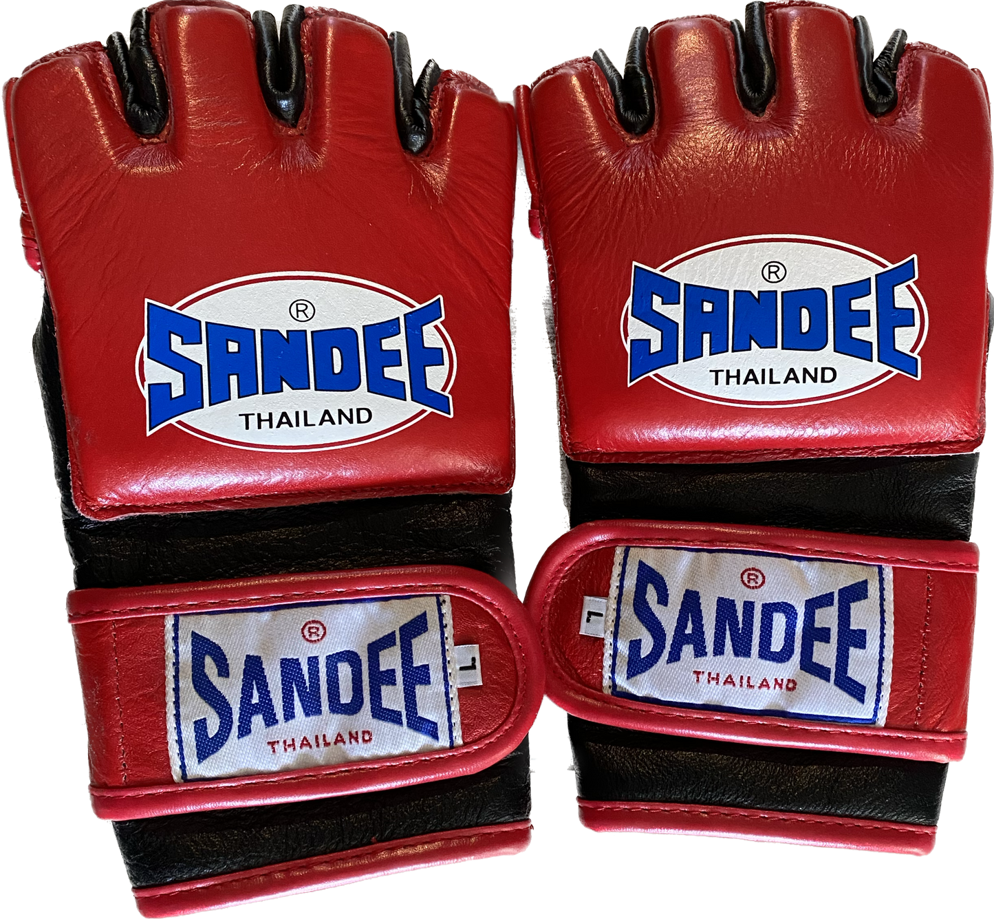 Sandee Mma Competition Black/Red - Guantini - Vera Pelle